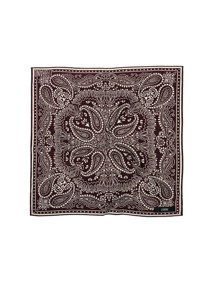 Mini sciarpa bandana BURGUNDY