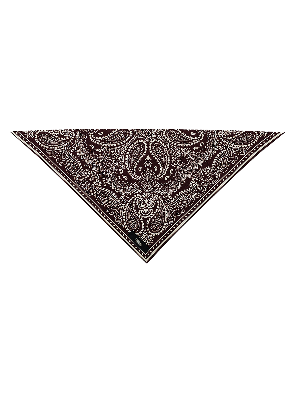 Mini sciarpa bandana BURGUNDY