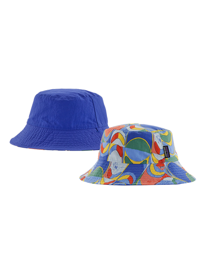 Sombrero de pescador para bebé SWALLOWTAIL GEO: EDDY BLUE