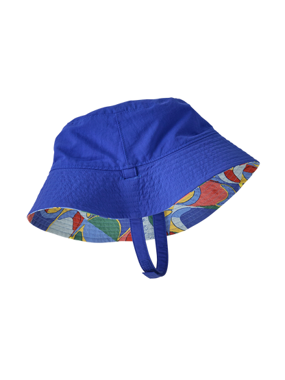 Sombrero de pescador para bebé SWALLOWTAIL GEO: EDDY BLUE