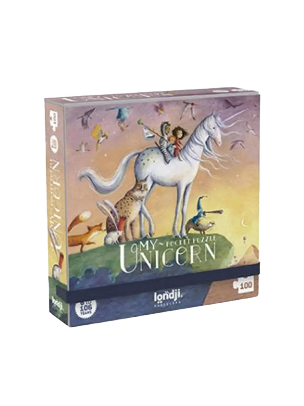 Puzzle kieszonkowe dla dzieci My Unicorn Londji BEBE Concept 