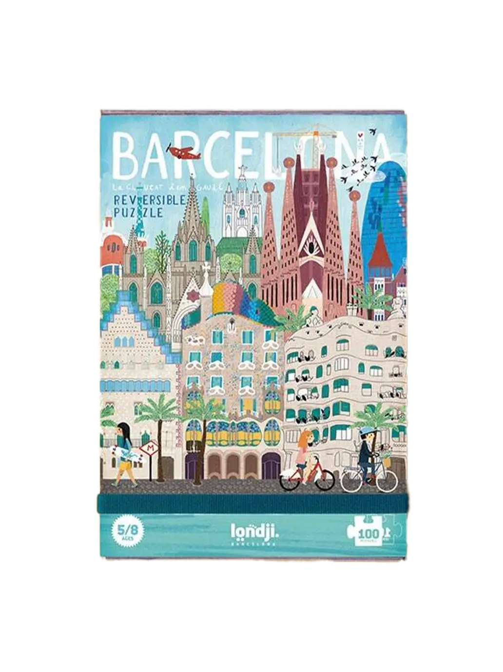 Puzzle dwustronne Gaudi Skyline Londji BEBE Concept 