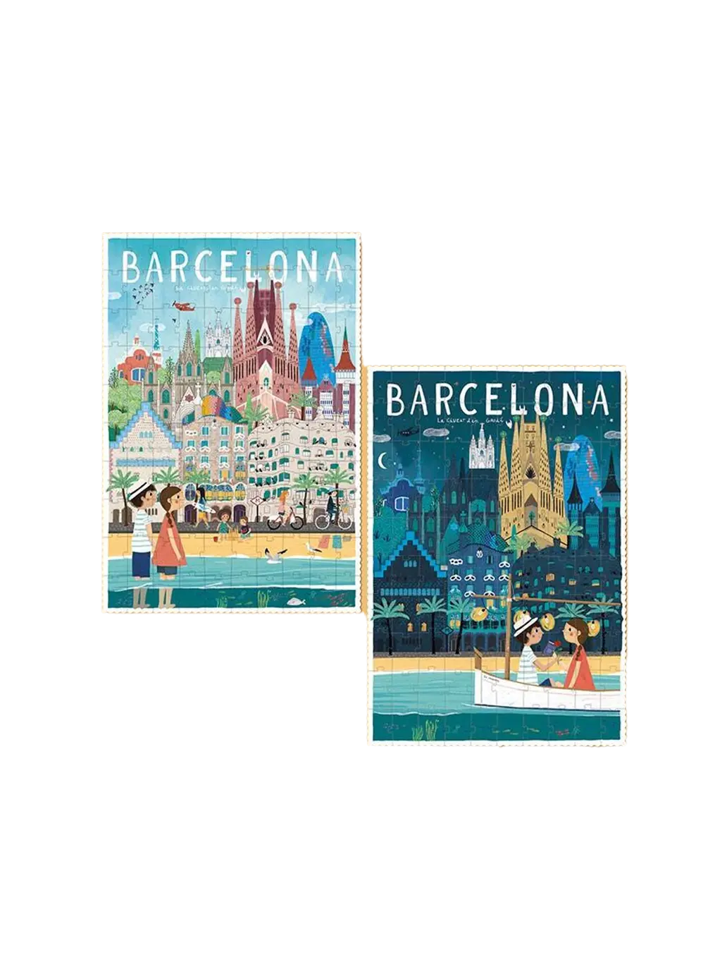 Puzzle dwustronne Gaudi Skyline Londji BEBE Concept 