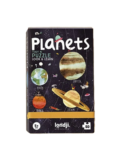 Puzzle kieszonkowe z grą obserwacyjną Planety Londji BEBE Concept 