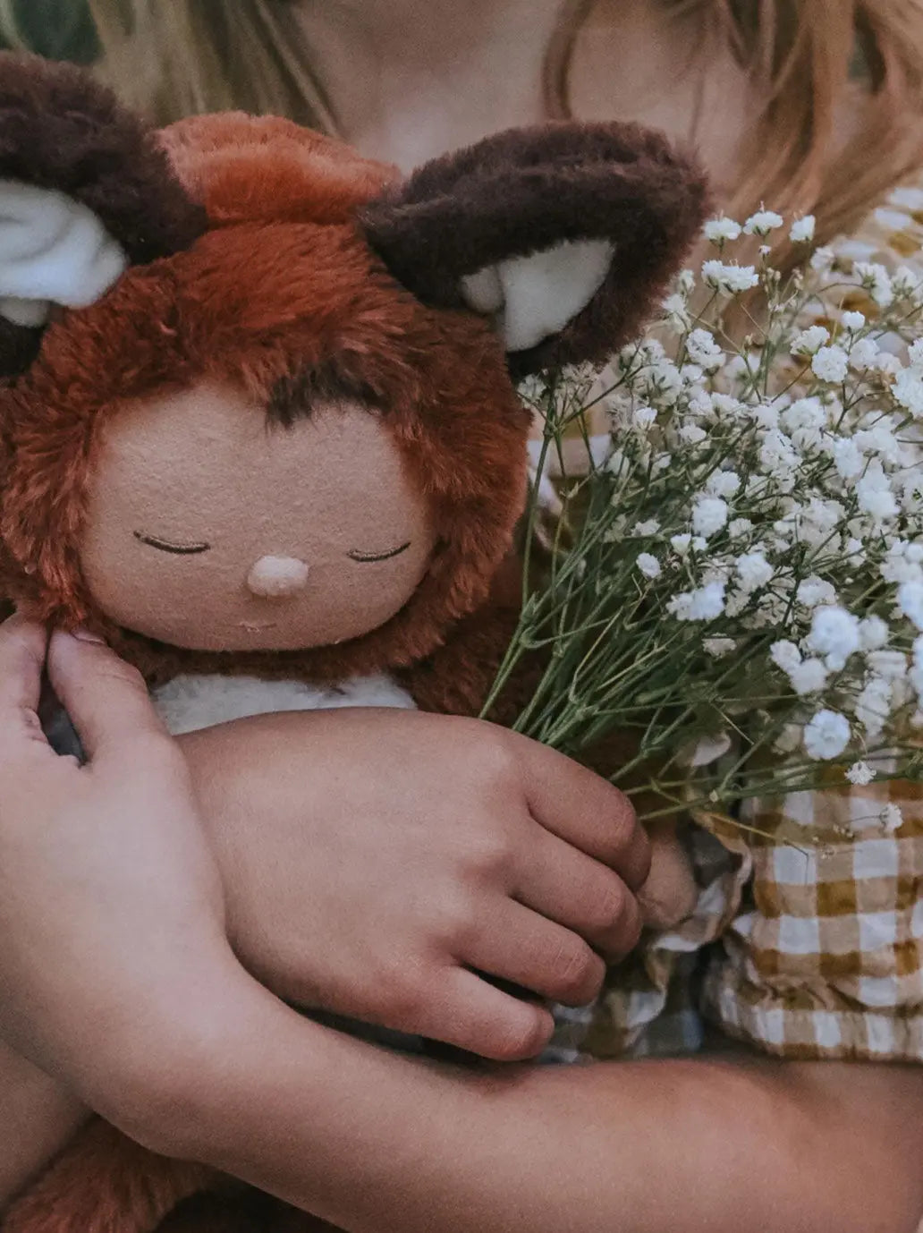 Miękka laleczka z uszami Cozy Dinkum Olli Ella BEBE Concept 