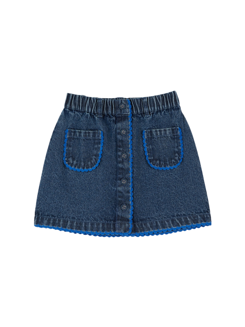 Gonna Crochet denim skirt