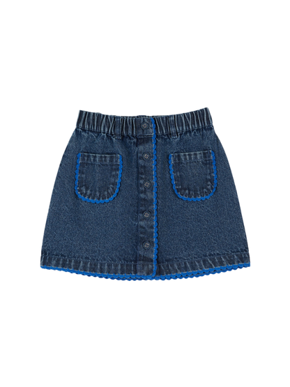 Gonna Crochet denim skirt DENIM