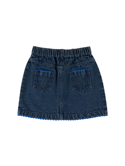 Gonna Crochet denim skirt DENIM