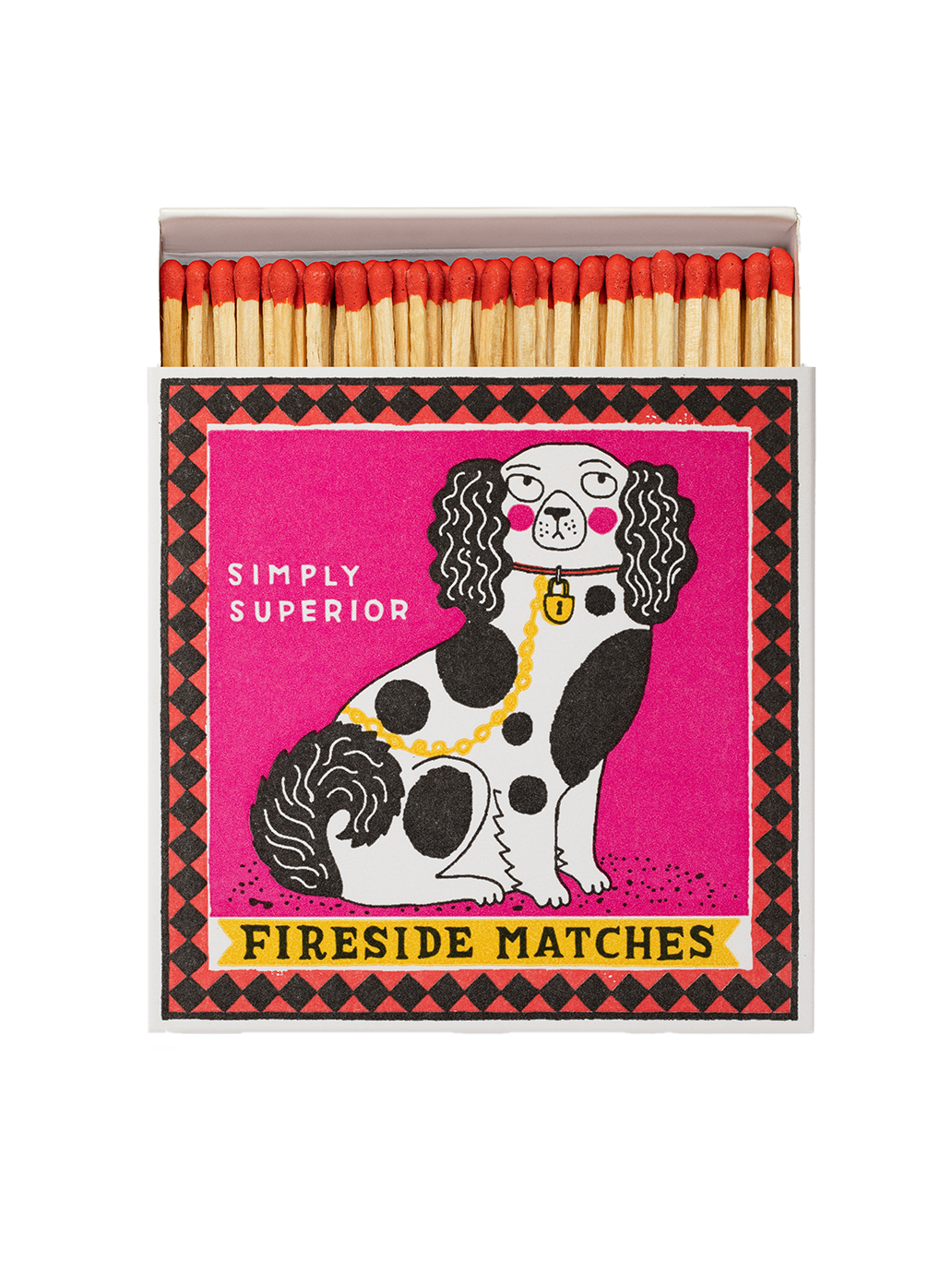 Luxury matches in a decorative box