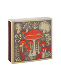 Luksusowe zapałki w ozdobnym pudełku MUSHROOM