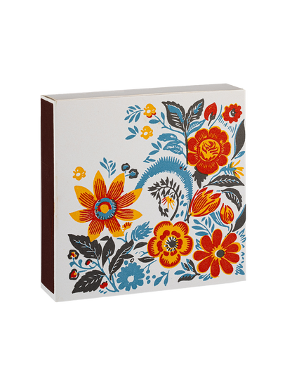 Luxury matches in a decorative box FLOWER