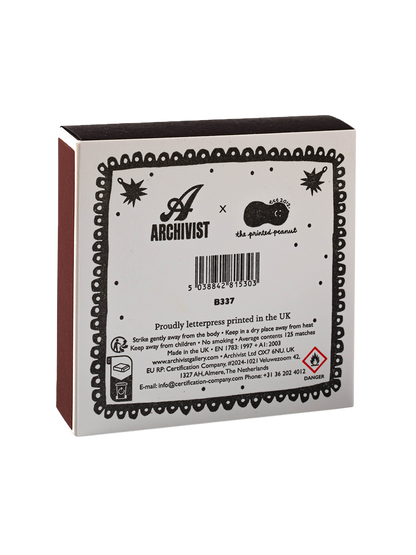 Luxury matches in a decorative box BLACK MIRACLE