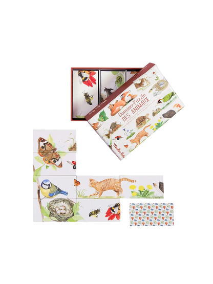 Gra zwierzęce domino Moulin Roty BEBE Concept 