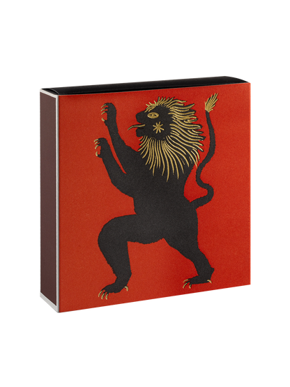 Allumettes de luxe dans une boîte décorative LION