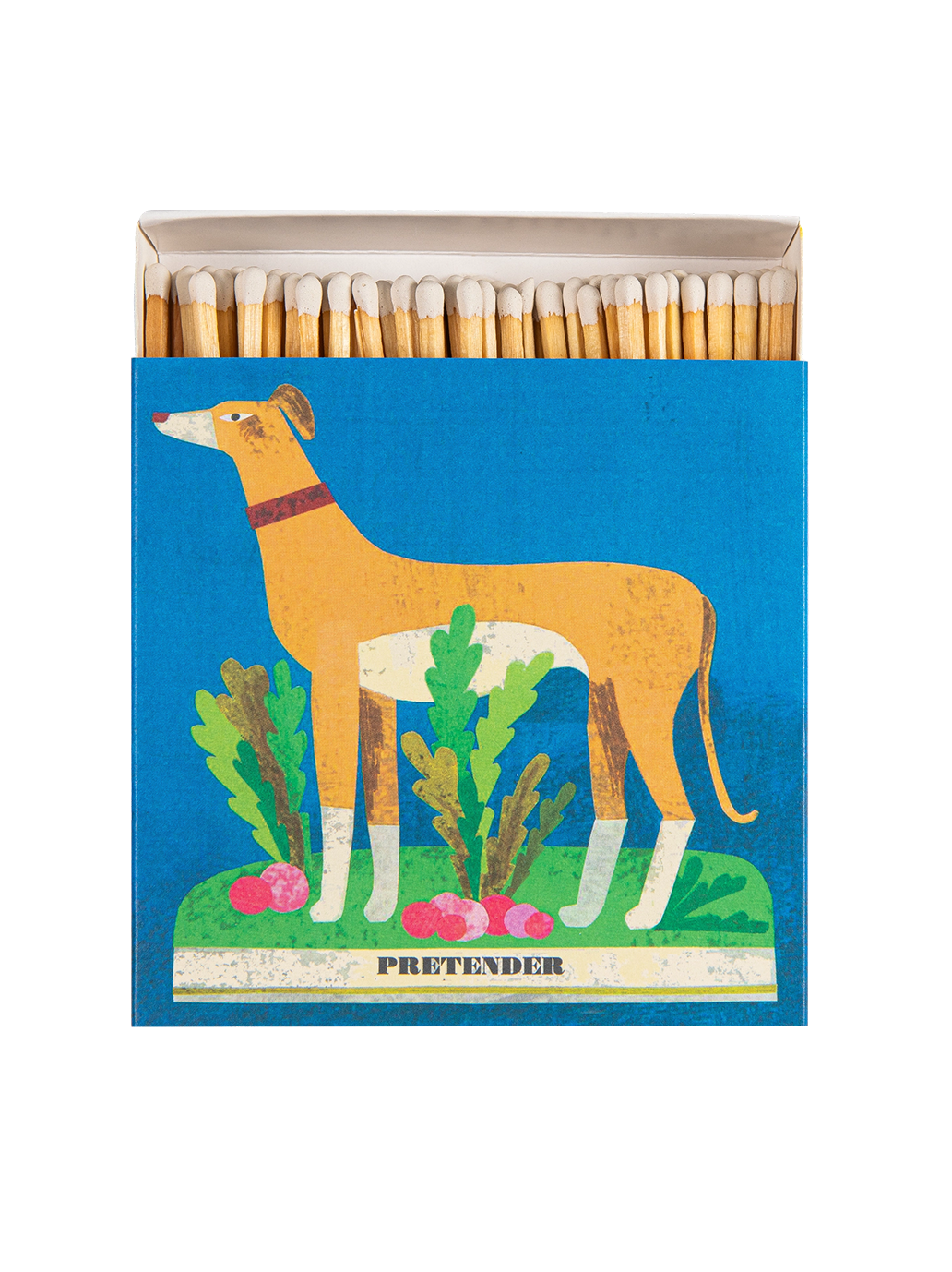 Luxury matches in a decorative square box