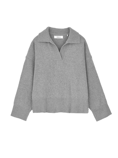 Dean V-neck Merino Jumper SKALL STUDIO BEBE Concept 