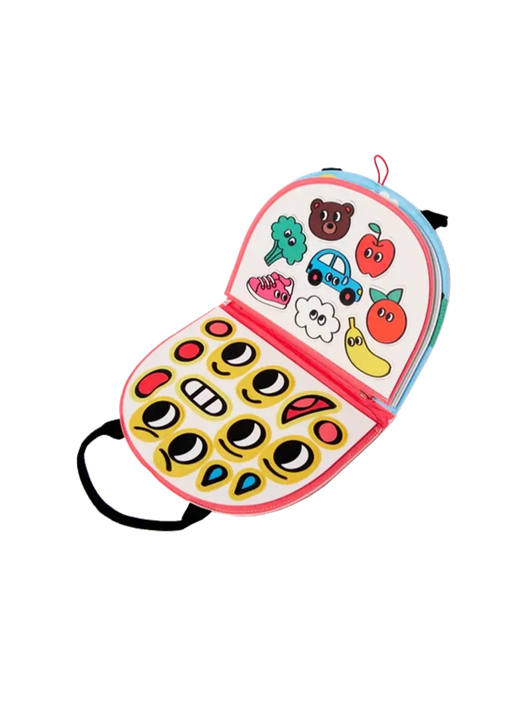 Miękka książeczka aktywizująca Montessori OMY BEBE Concept 