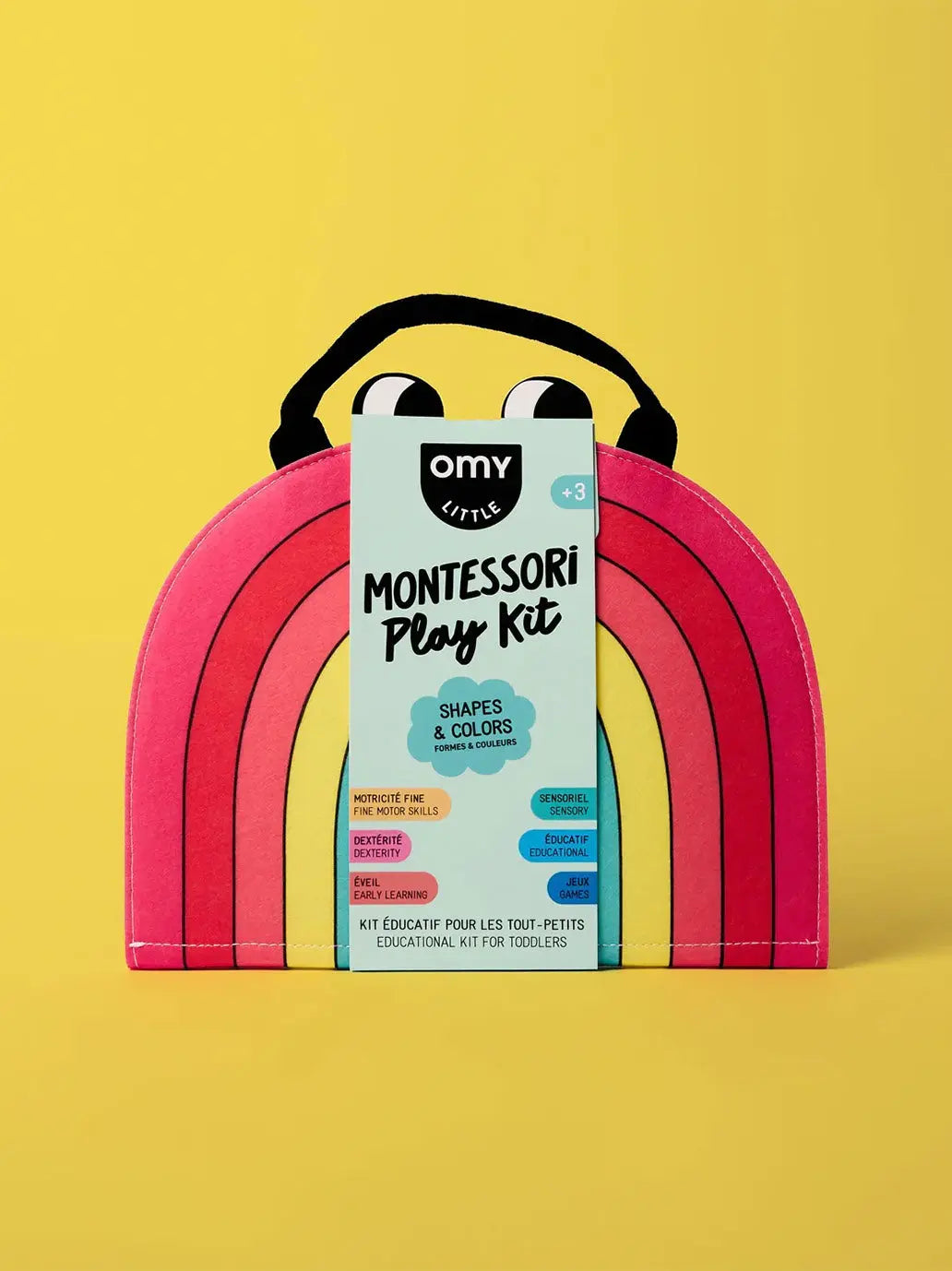 Miękka książeczka aktywizująca Montessori OMY BEBE Concept 