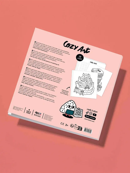 Kolorowanka Cozy Art Yummy OMY BEBE Concept 