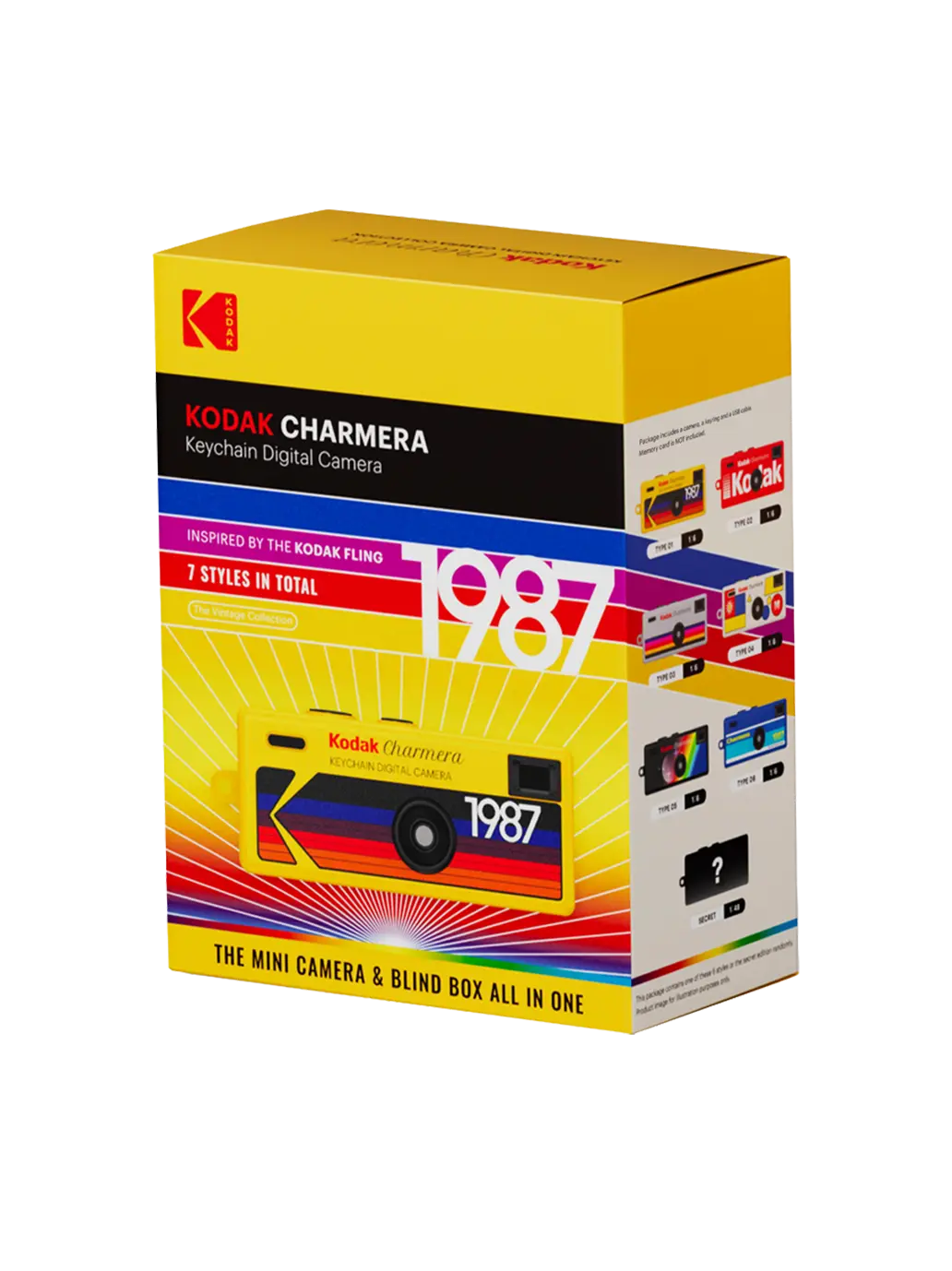 Chramera Keychain Digital Camera Kodak BEBE Concept 