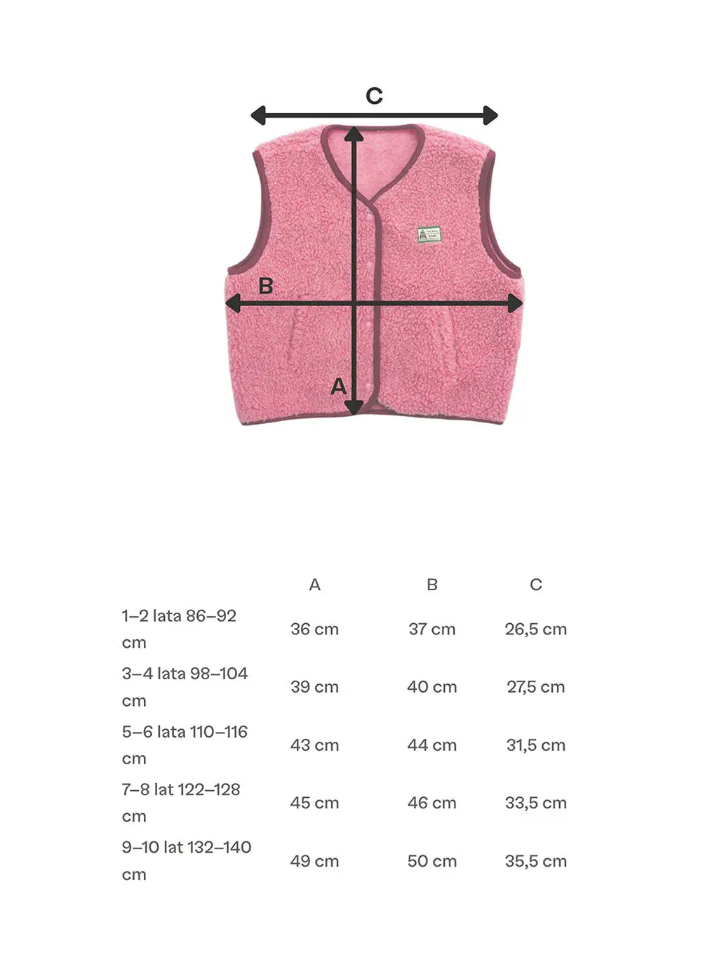Kamizelka Merino Happymess BEBE Concept 