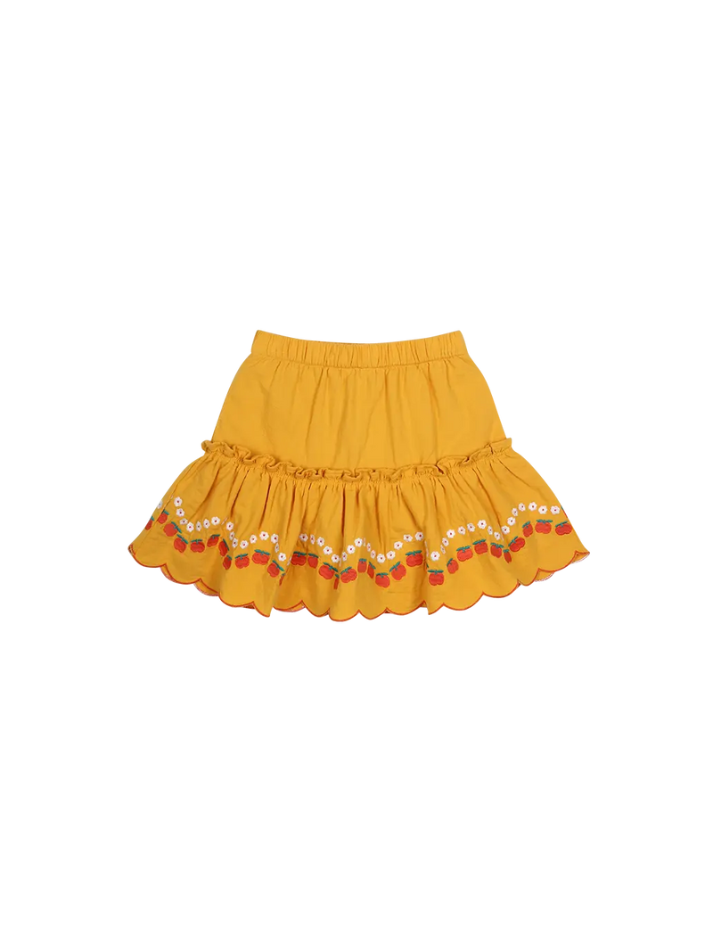 Apple Flower Crinkled Skirt Jelly Mallow BEBE Concept 