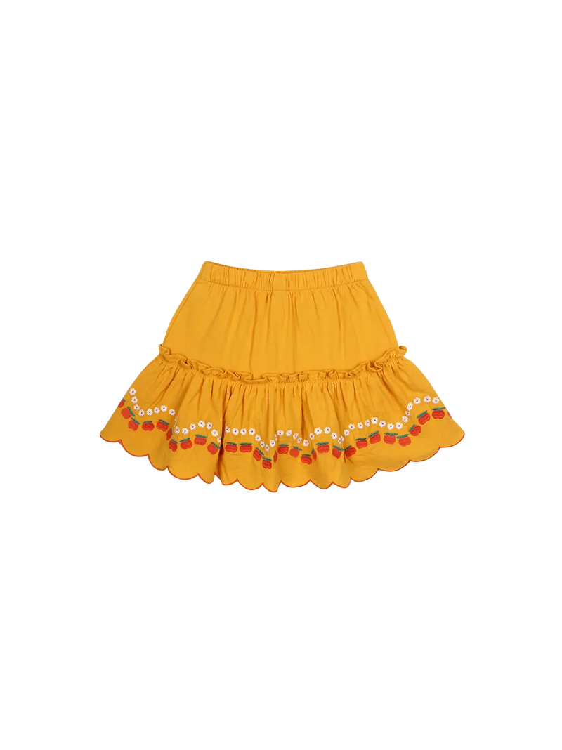 Apple Flower Crinkled Skirt Jelly Mallow BEBE Concept 