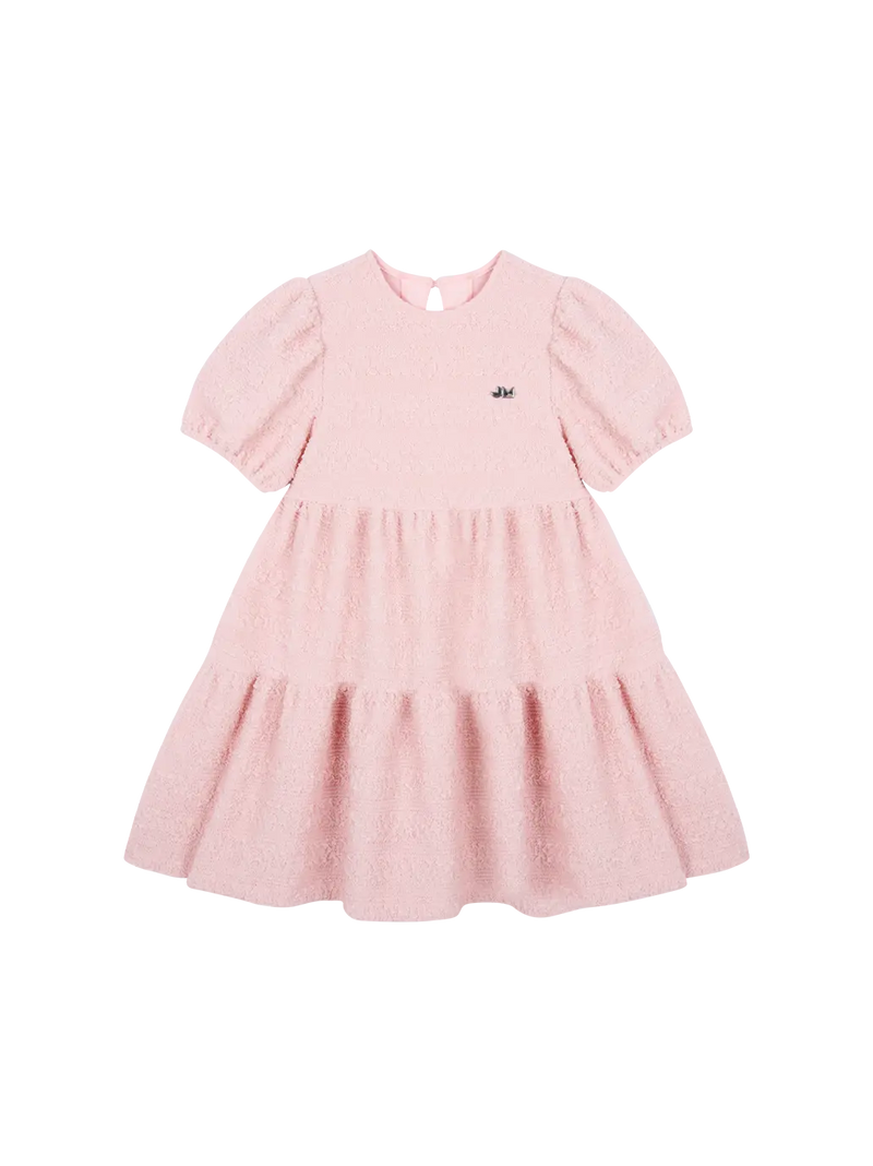 Crinkled Puff Dress Jelly Mallow BEBE Concept 