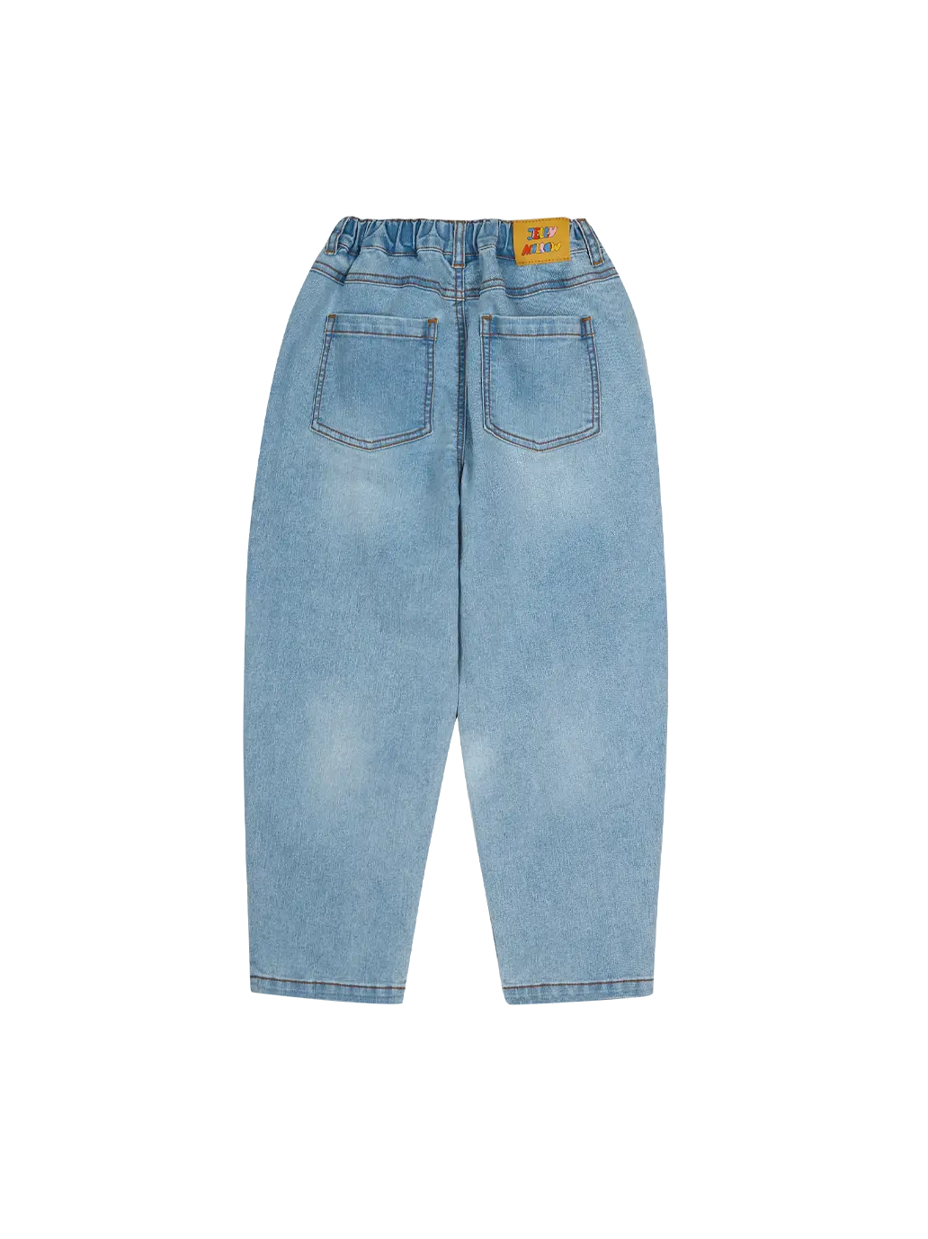 Elephant Brushed Denim Pants Jelly Mallow BEBE Concept 