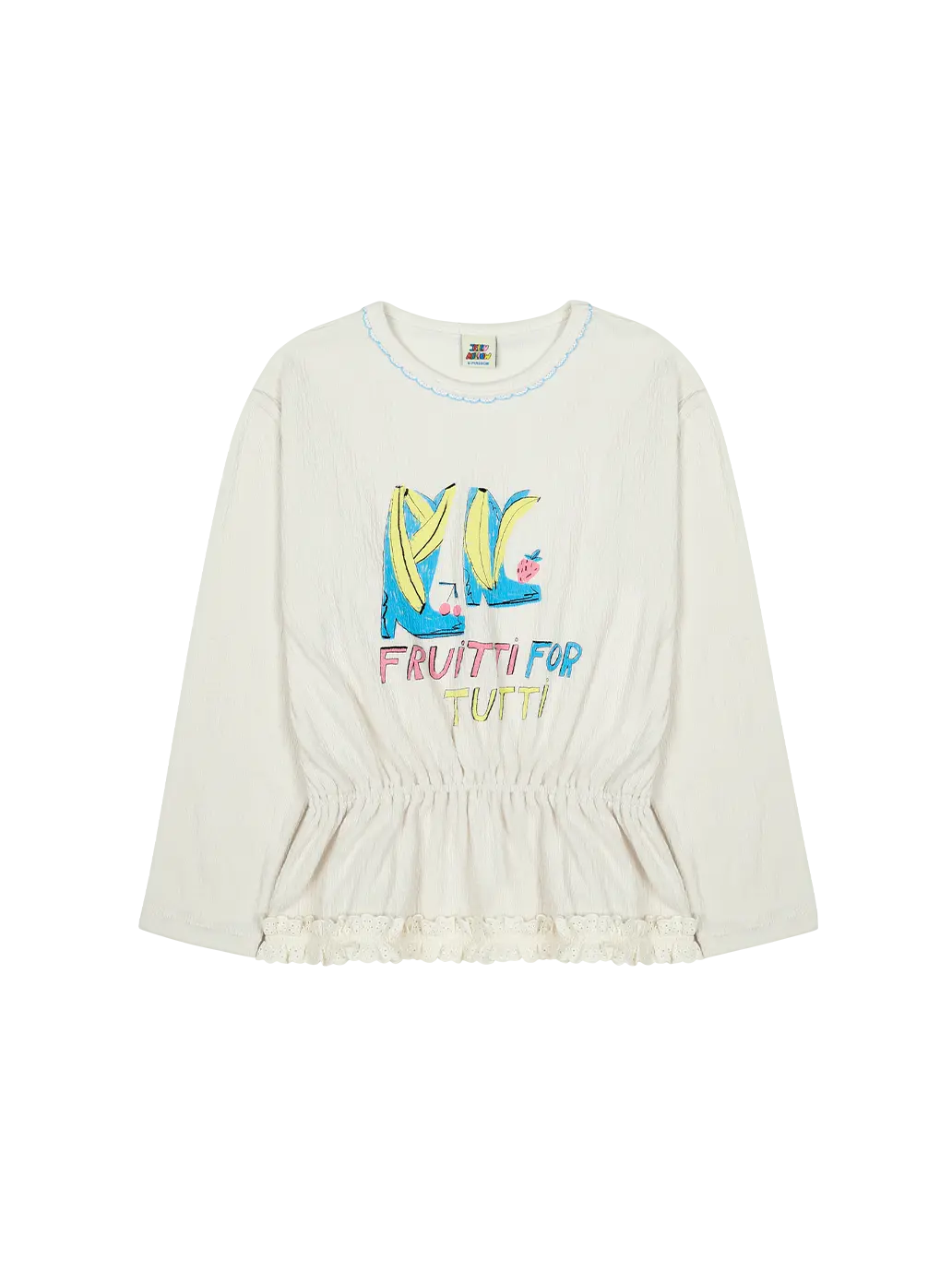 Fruitti Lace Longsleeve T-shirt Jelly Mallow BEBE Concept 