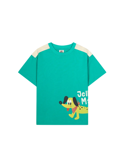 Dog Coloring T-shirt Jelly Mallow BEBE Concept 