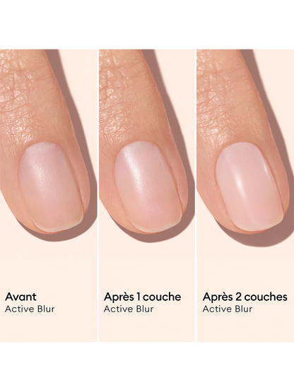 Поживний лак для нігтів Active Blur Powder Pink BLUR