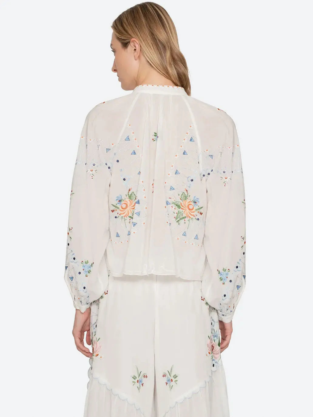 Serafina Embroidery Blouse SEA New York BEBE Concept 