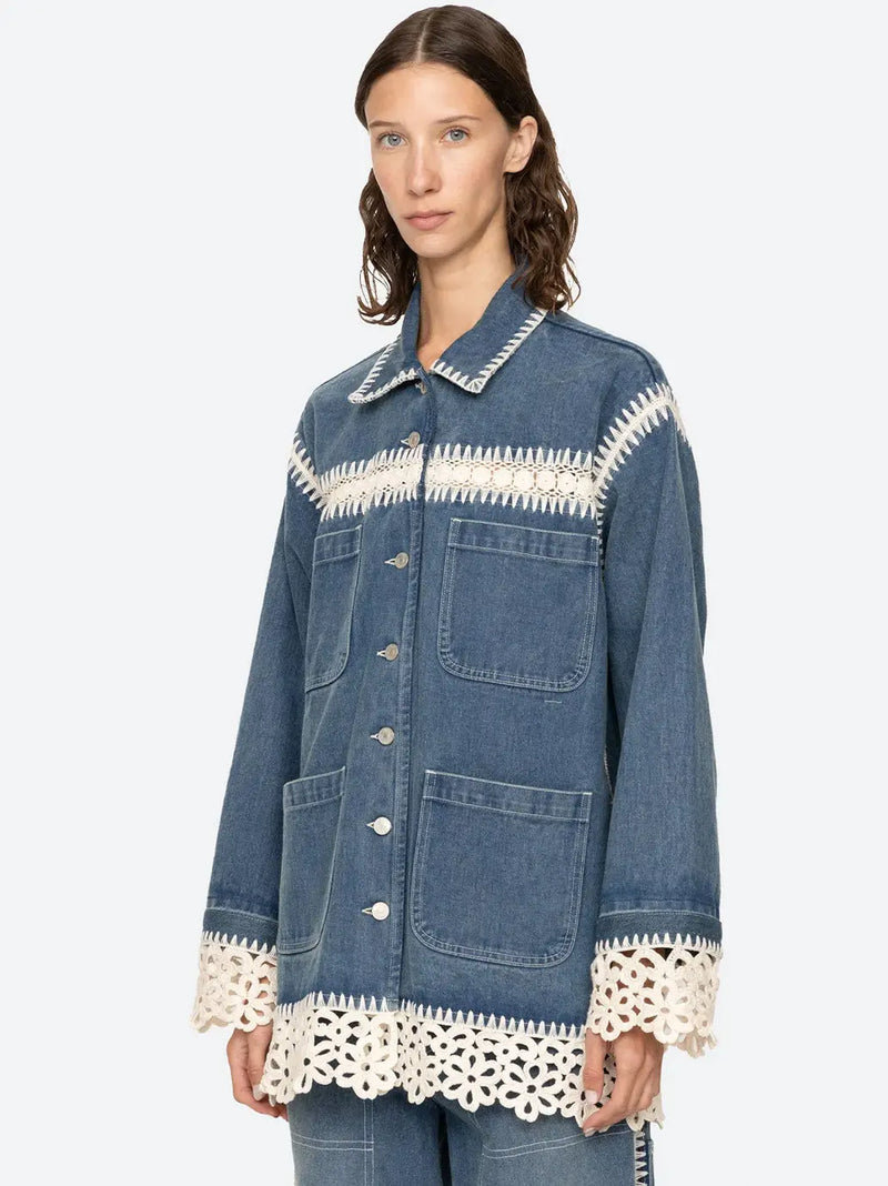 Stasia Denim Jacket SEA New York BEBE Concept 