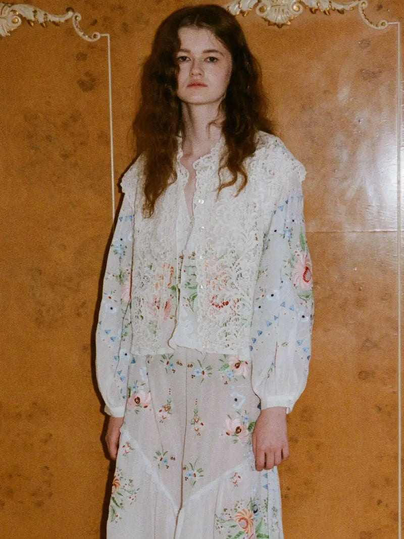 Serafina Embroidery Blouse SEA New York BEBE Concept 