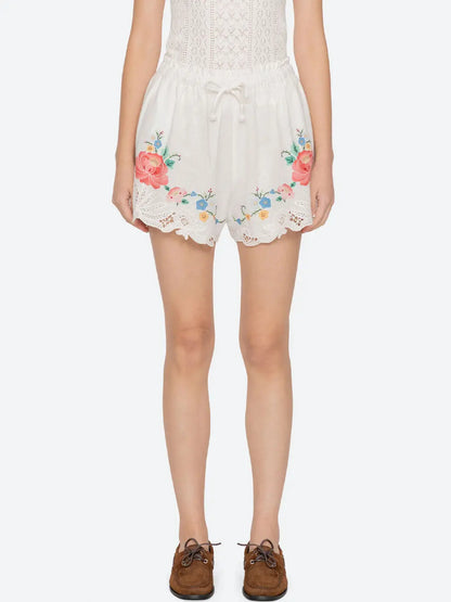 Astrid Embroidery Shorts SEA New York BEBE Concept 