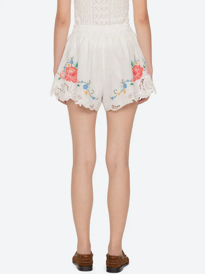 Astrid Embroidery Shorts SEA New York BEBE Concept 