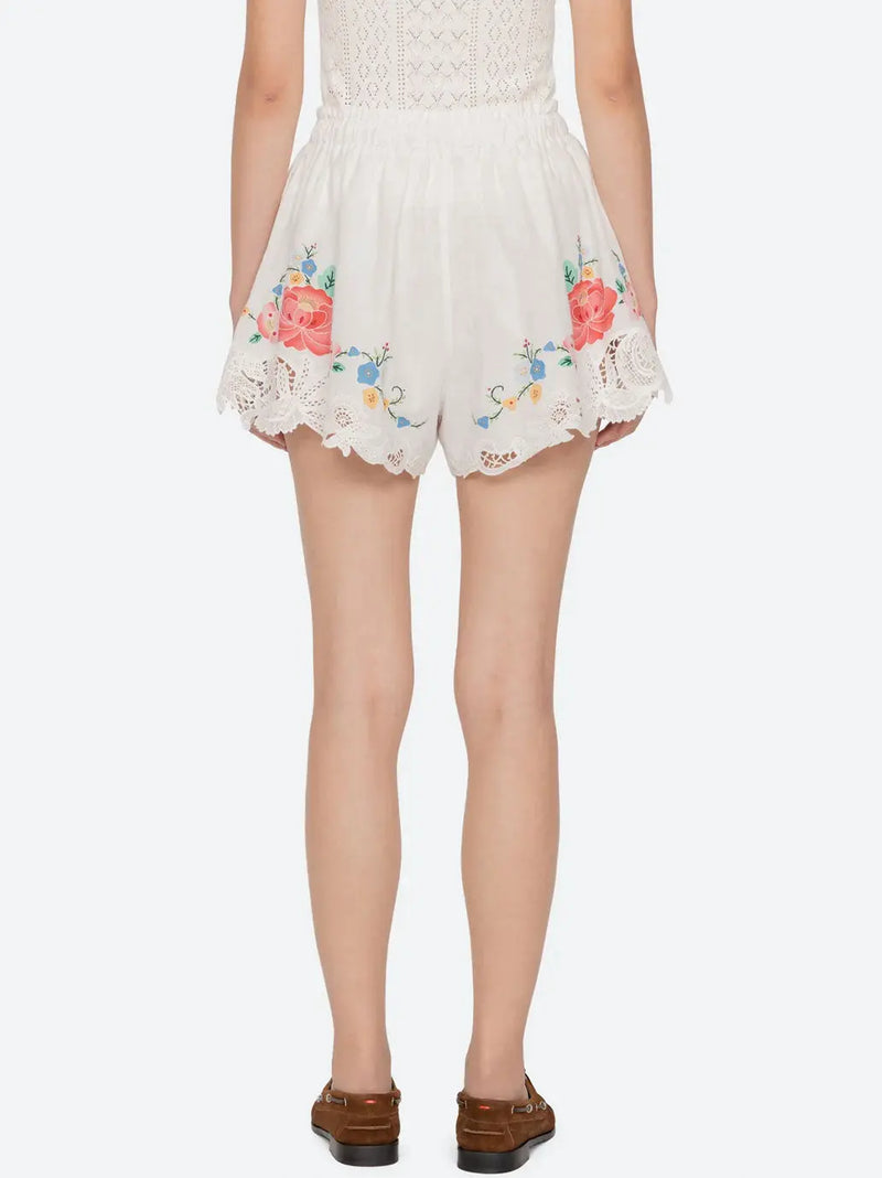 Astrid Embroidery Shorts SEA New York BEBE Concept 