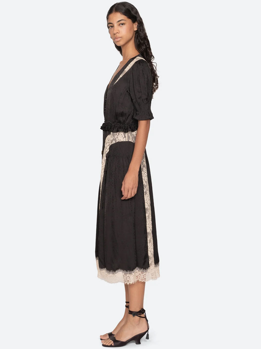 Abito midi Ethel BLACK