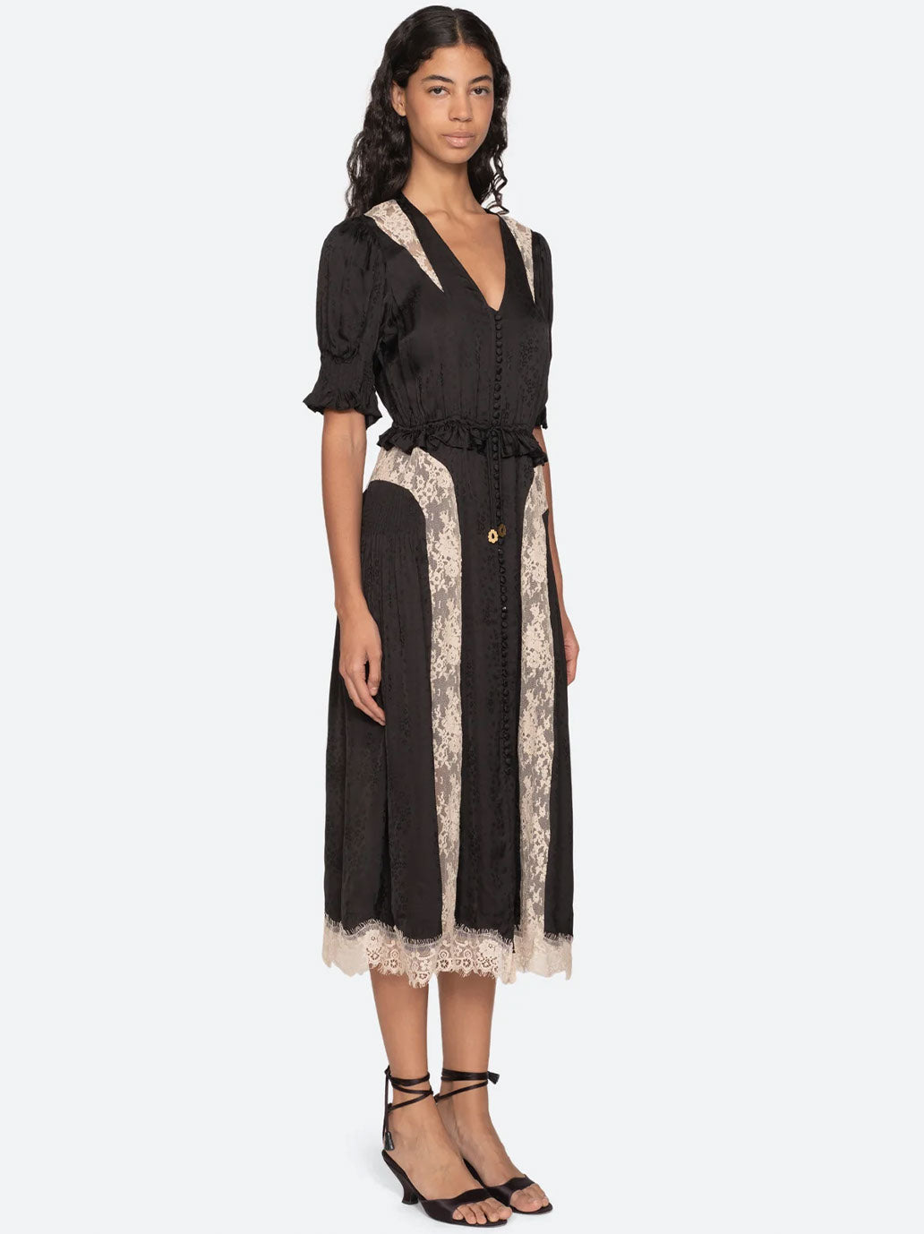Abito midi Ethel BLACK