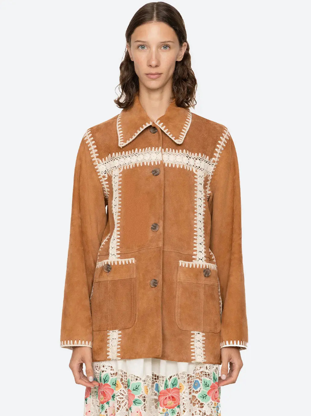 Irena Suede Jacket SEA New York BEBE Concept 