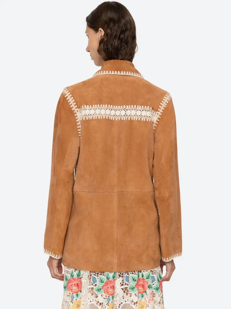 Irena Suede Jacket SEA New York BEBE Concept 