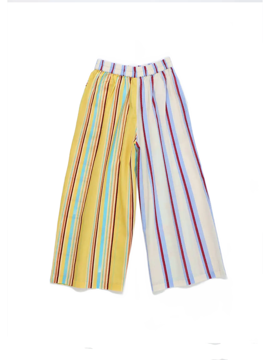 Vintage Flowers Patchwork Pants Mint Maison Mangostan BEBE Concept 