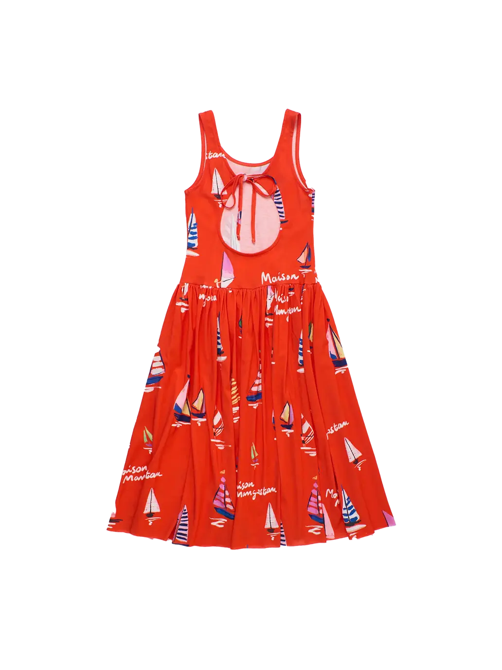 Barcos Dress Red Maison Mangostan BEBE Concept 