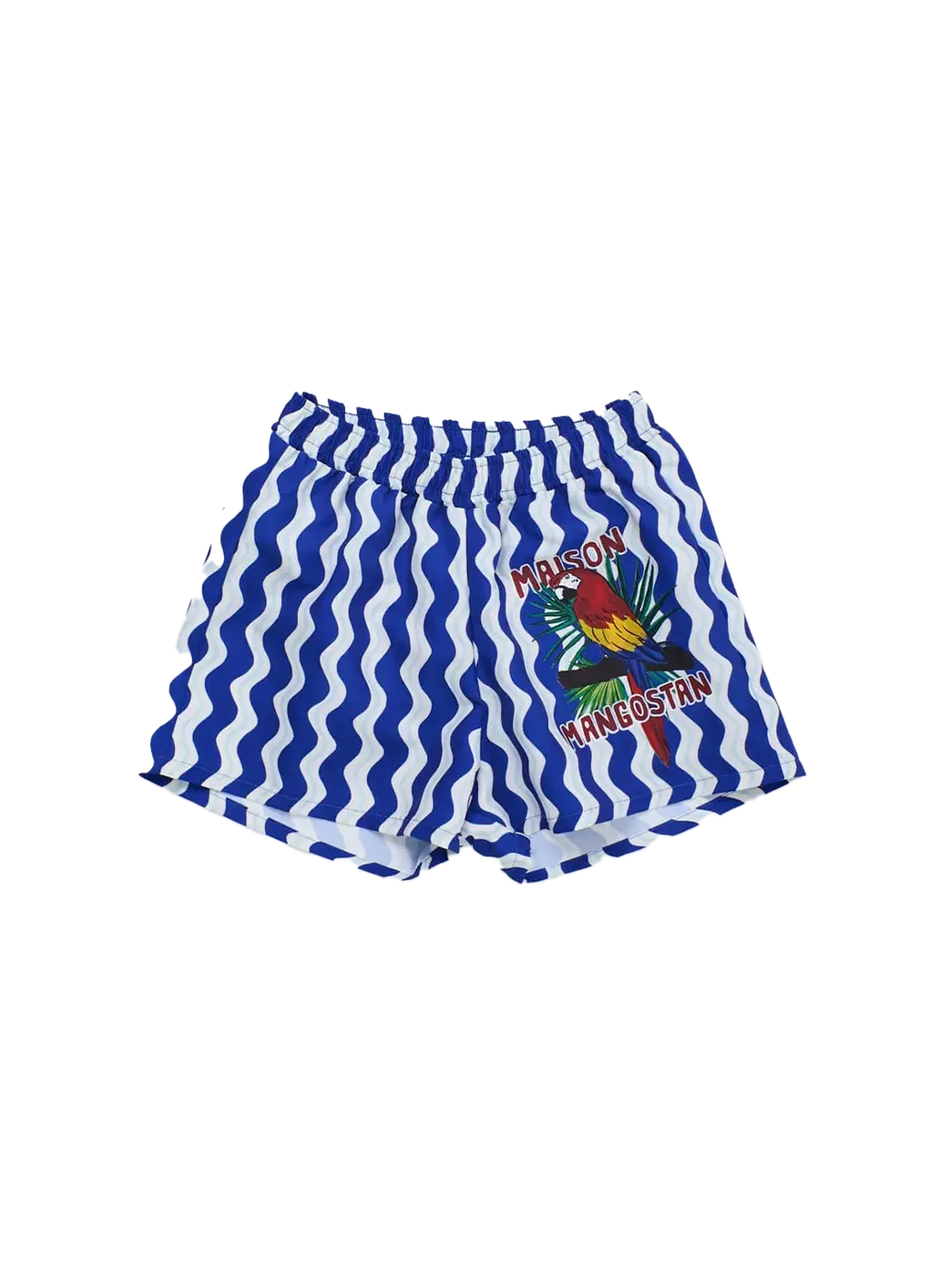 Loros Wavy Swimshorts Blue Maison Mangostan BEBE Concept 