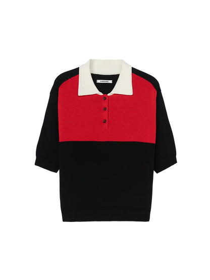 Organic Cotton Colorblock Polo Cordera BEBE Concept 