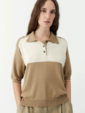 Organic Cotton Colorblock Polo Cordera BEBE Concept 