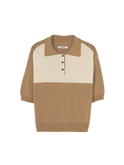 Organic Cotton Colorblock Polo Cordera BEBE Concept 