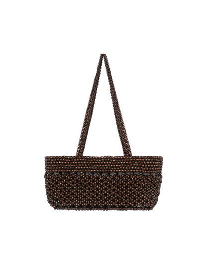 Wooden Beads Mini Bag Cordera BEBE Concept 