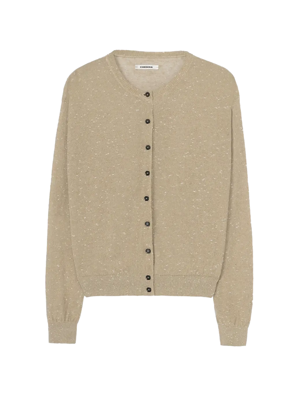 Linen & Cotton Flecked Cardigan Cordera BEBE Concept 